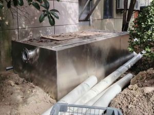 寶山紅太陽商業廣場地埋式油水分離器